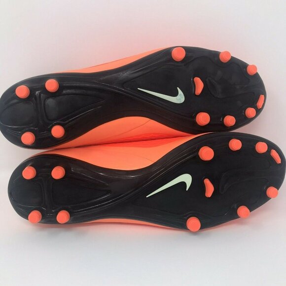 Mens Nike Hypervenom Phelon FG Orange Soccer Cleats 599730-800 Size 11.0